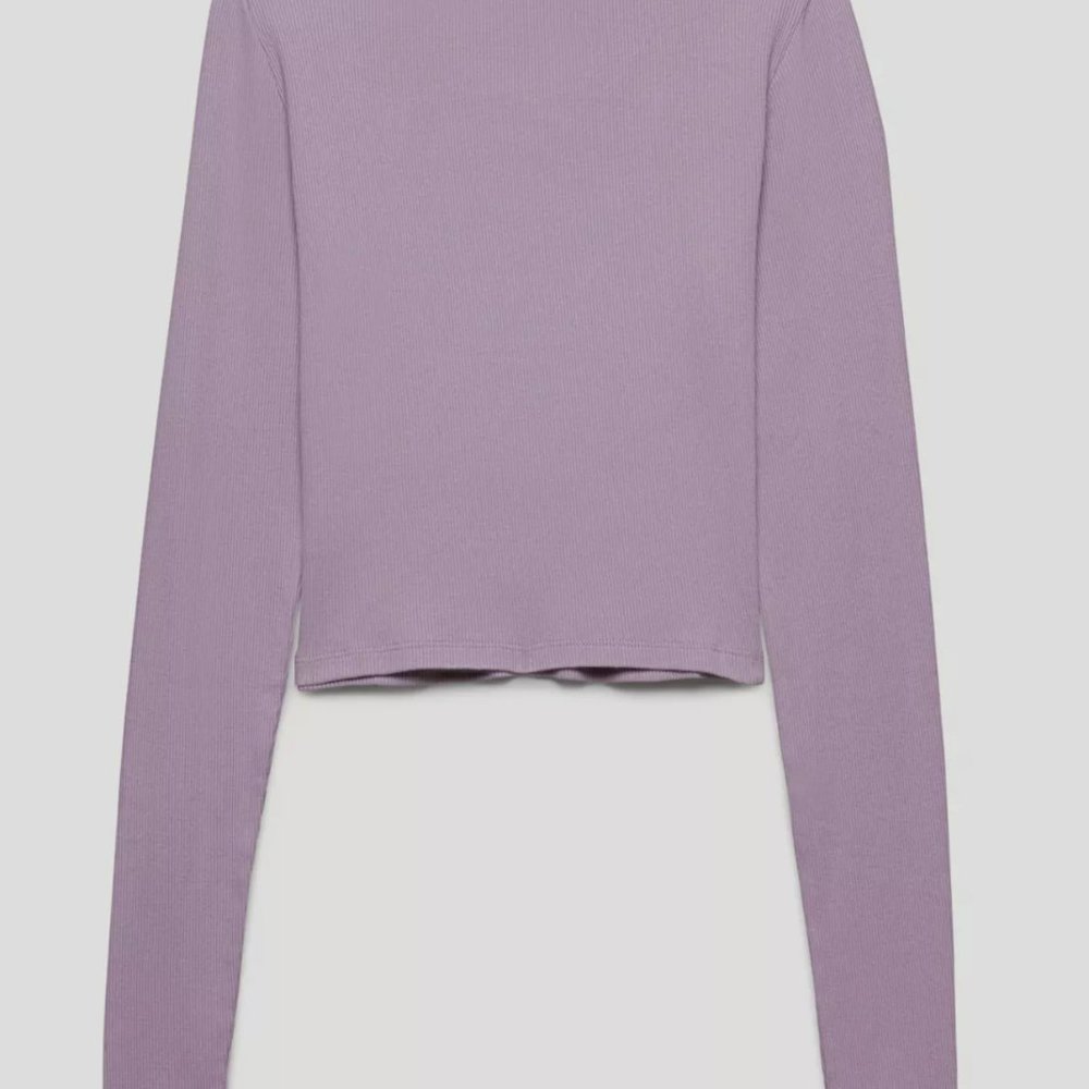 Tna Ribbed Cropped Longsleeve - Picture 5 of 6